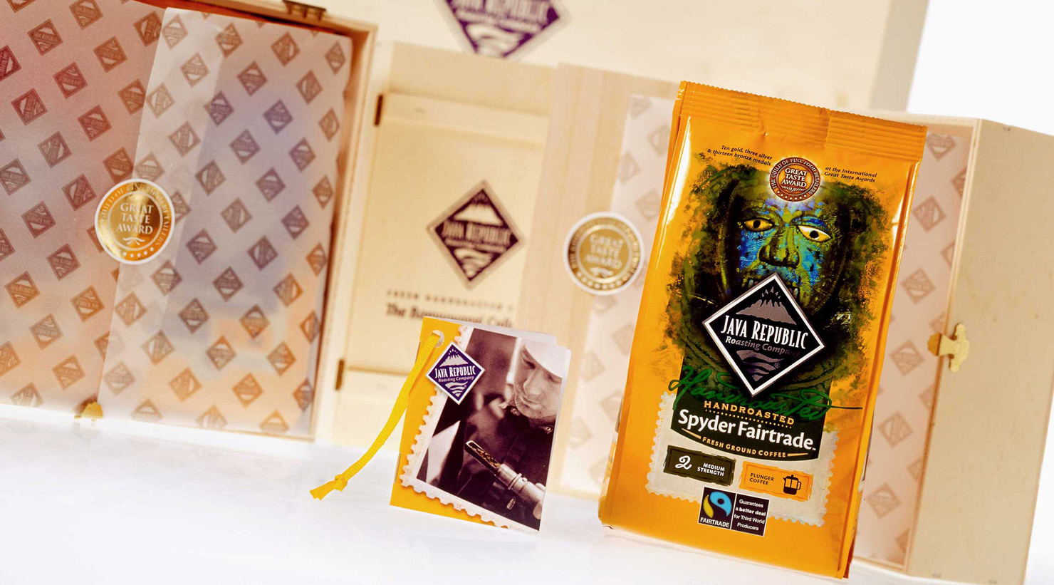  DesignTactics Java Republic brand and packagingdesigntactics